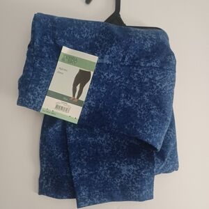 Terra & Sky High Rise Fitted Leggings Sz 1X